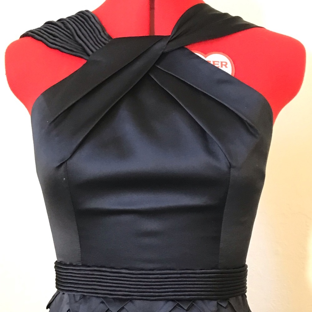 Formal black vivienne tam dress